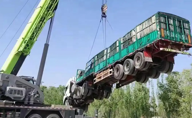漳县道路脱困救援案例
